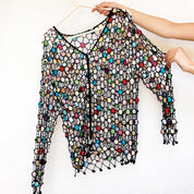 Colorful Crochet Top