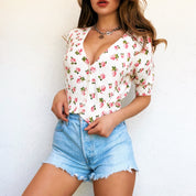 Floral Cardi Top