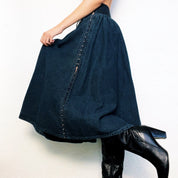 Denim Corset Skirt