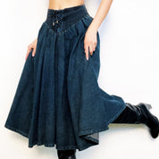 Denim Corset Skirt