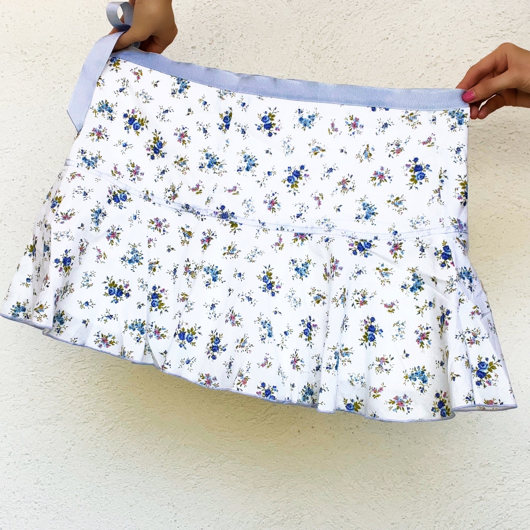 Dainty Floral Mini Skirt