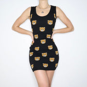 MOSCHINO Teddy Bear Knit Dress (M)
