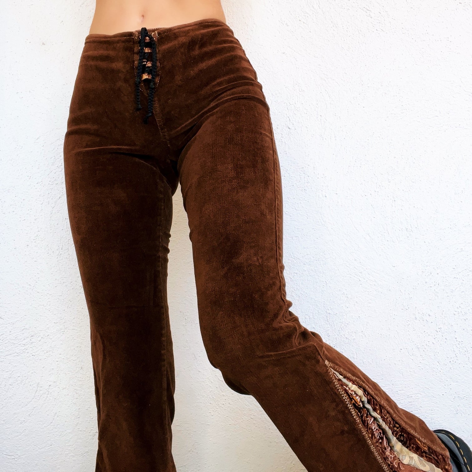 Funky Brown Corduroy Flares