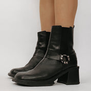 y2k unlisted.com chunky boots - size 8.5