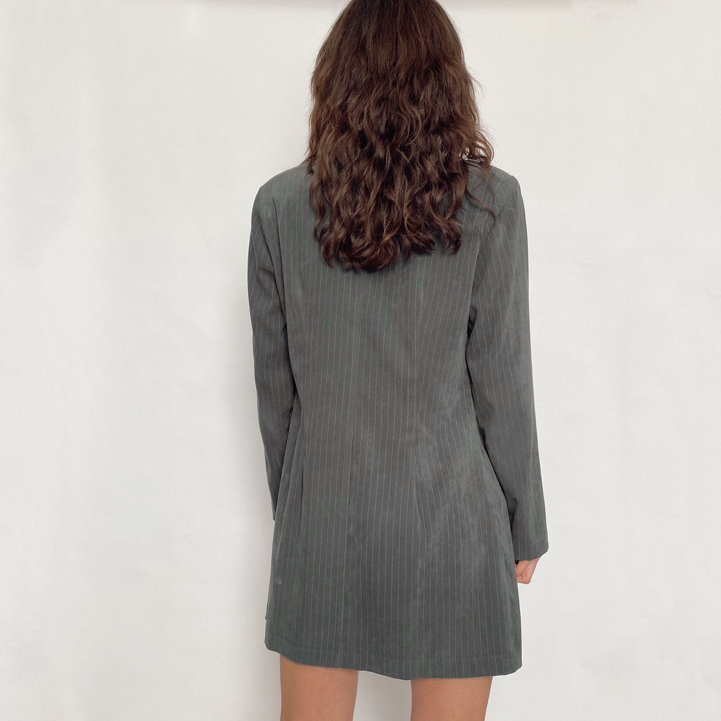 pinestripe mini and jacket set - extra small