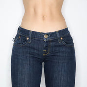 Low Waisted Flare Jeans (S)