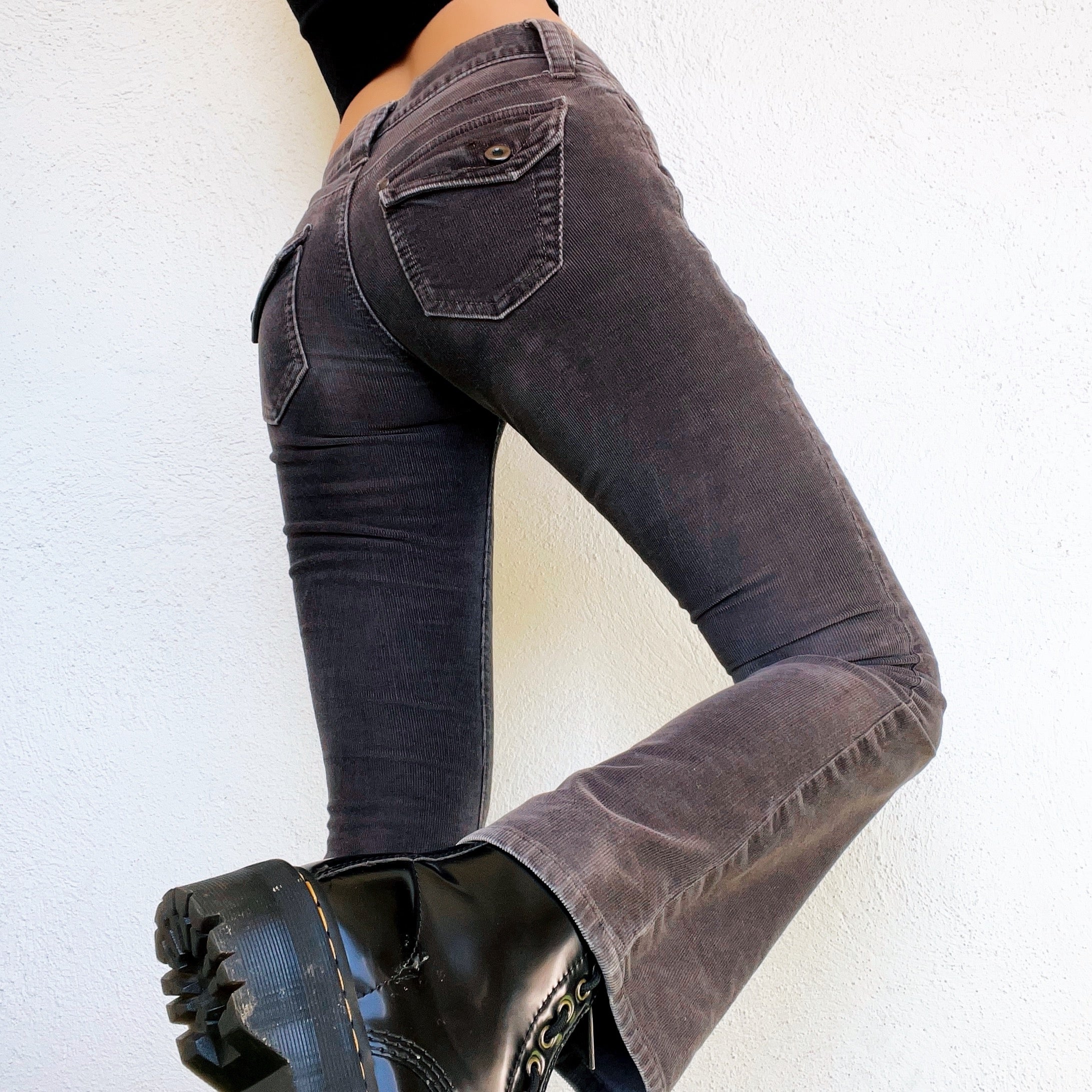 Gray Corduroy Pants