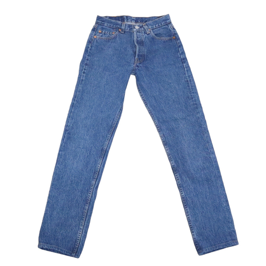 90s LEVI'S 501s High Waisted Jeans (S)