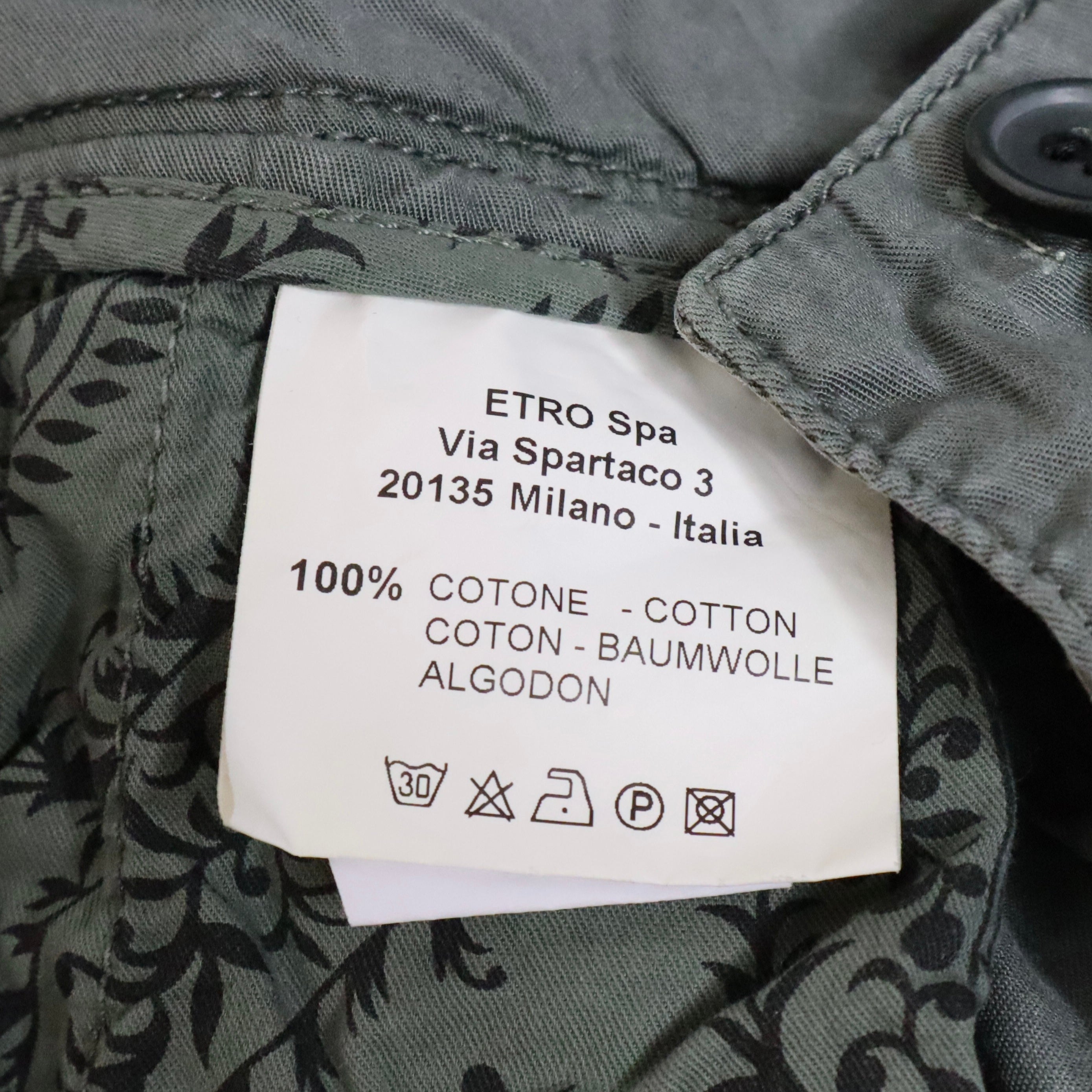 Y2K ETRO Cargo Pants (S)