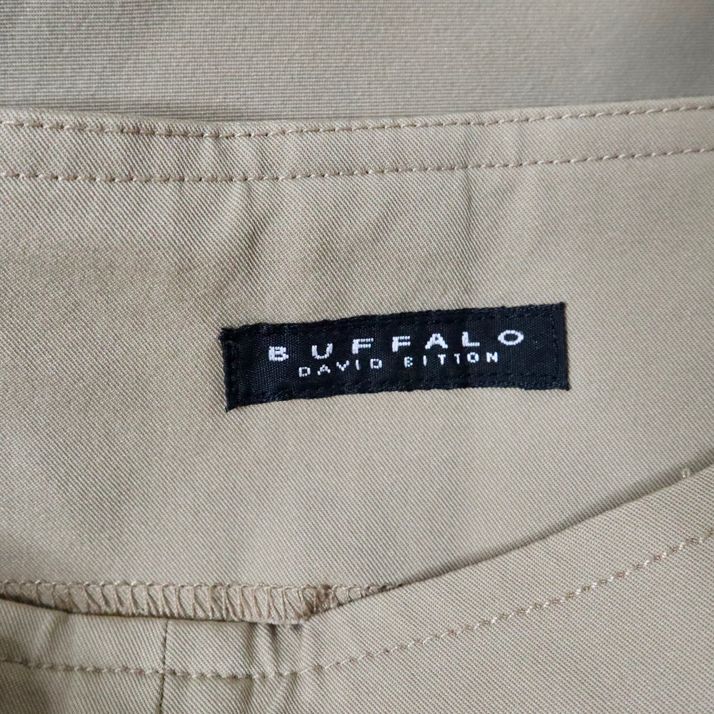 Y2K Tan Flare Pants (S/M)
