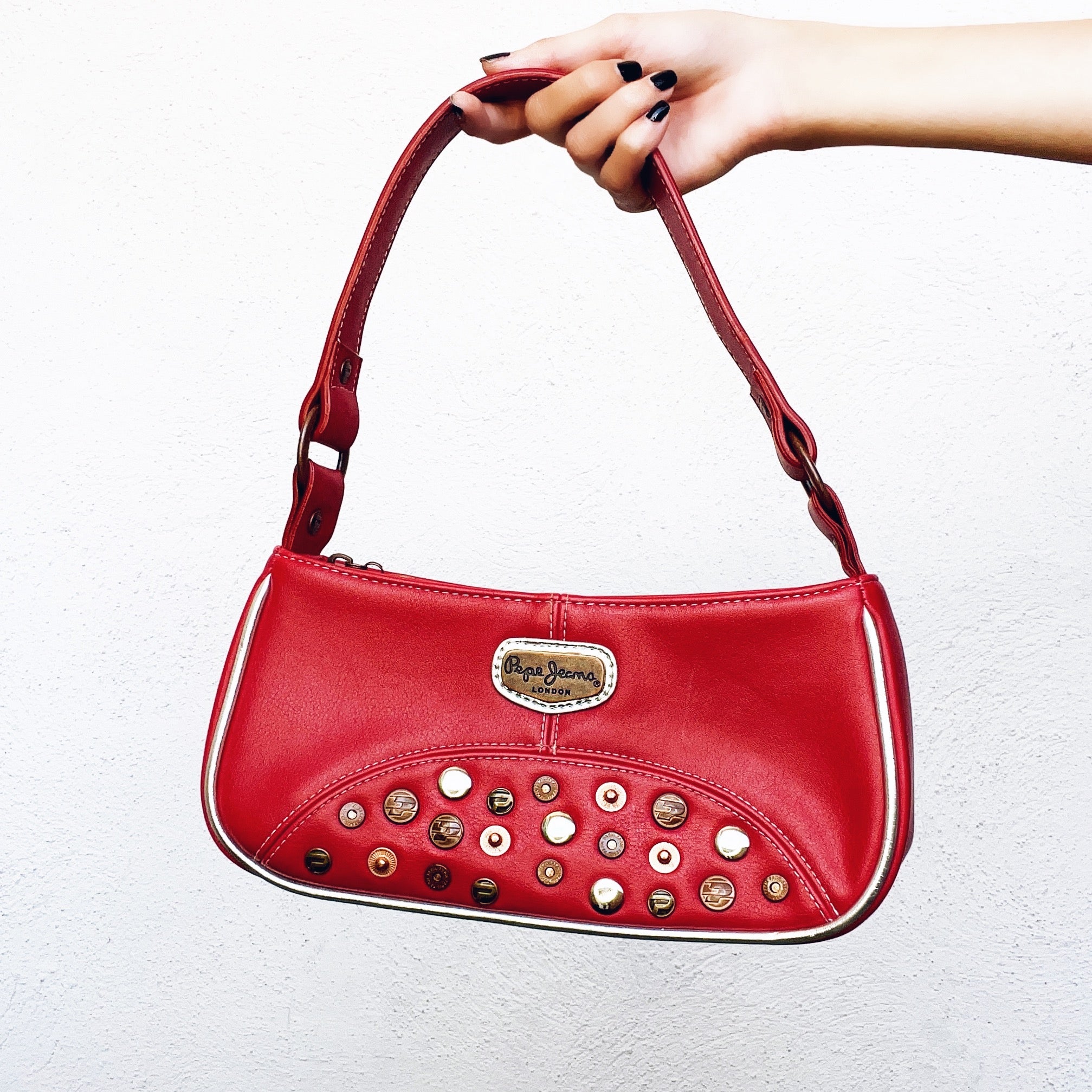 Studded Pepe Jeans Purse
