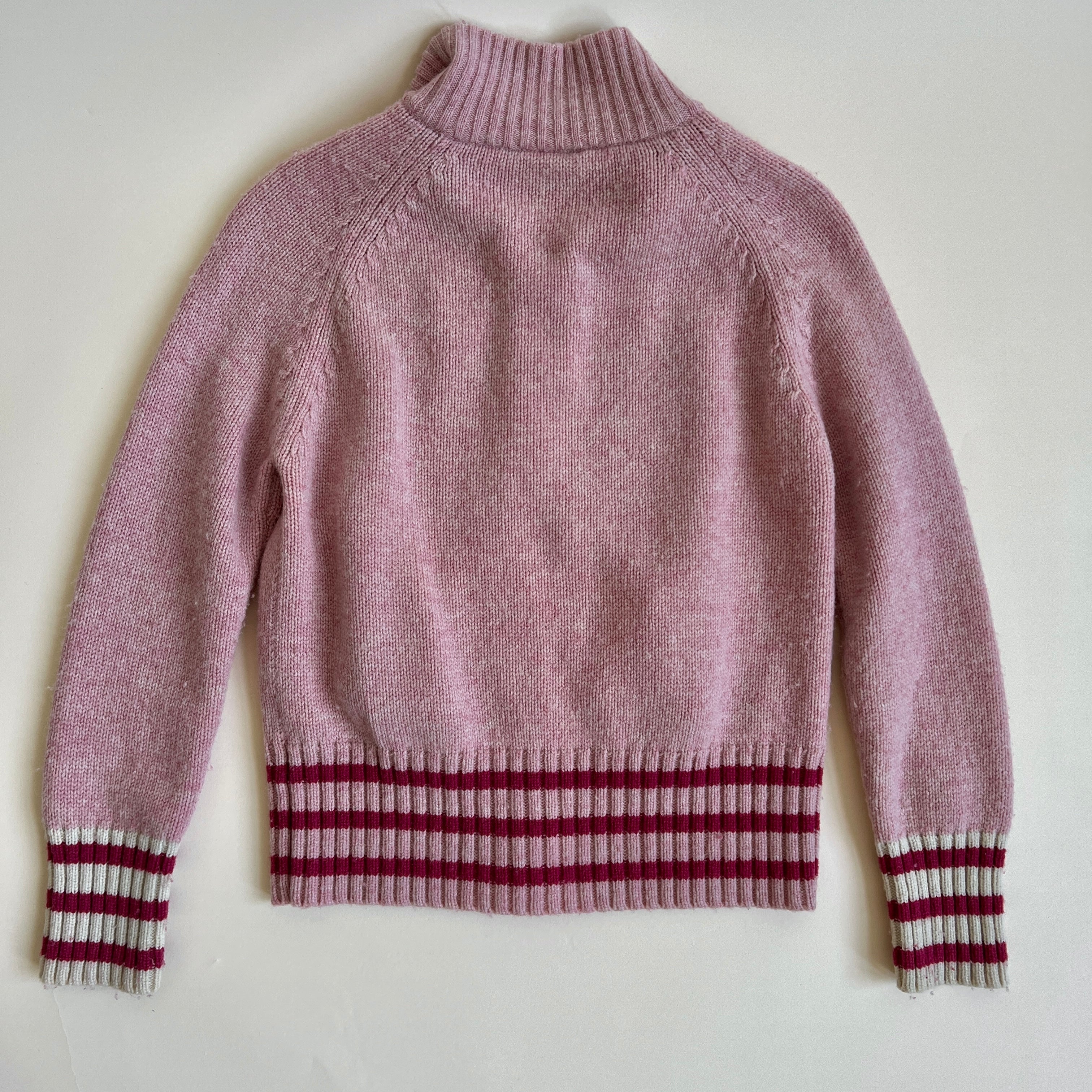 Vintage Y2K wool butterfly sweater - petite xs/s