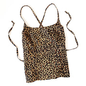 90s Backless Leopard Top