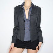 90s SPORTMAX Minimalist Blazer (M)