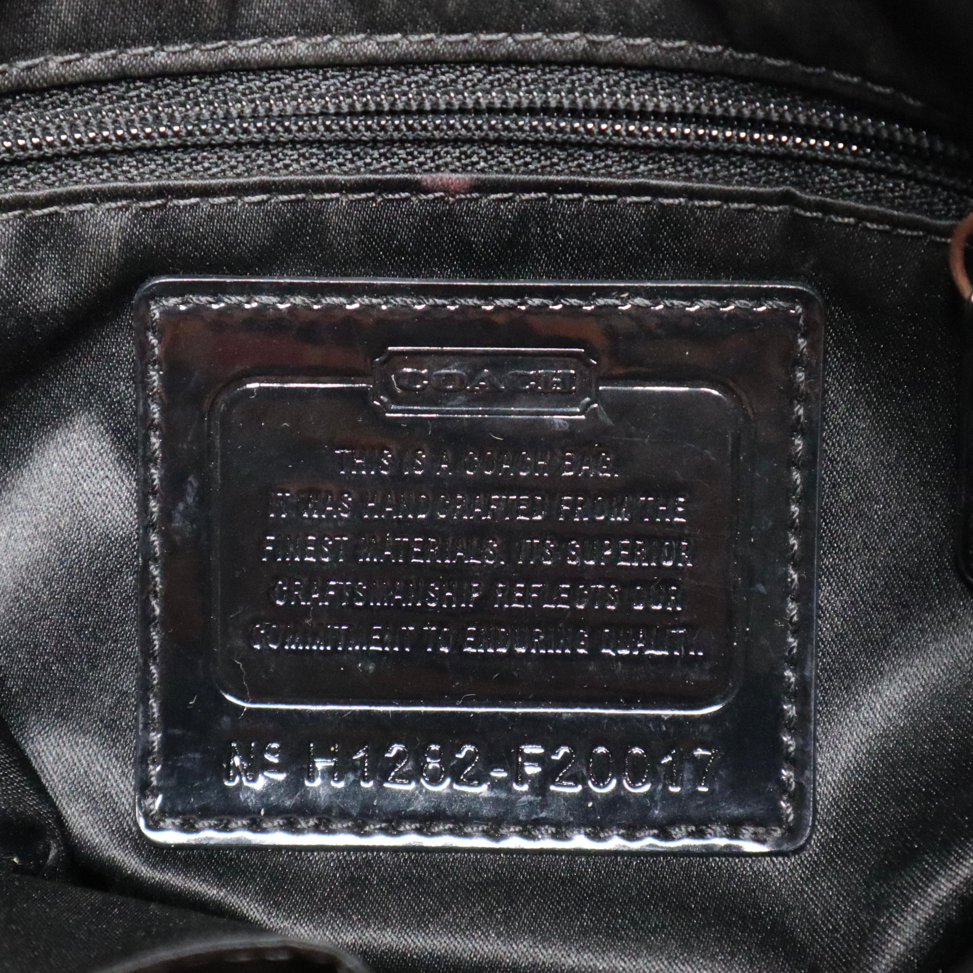Y2K COACH Black Shoulder Bag