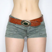 90s Western Leather Belt (M/L)