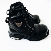 Black Harley Ankle Boots