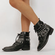moto boots - size 8