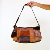 Leather Patchwork Purse