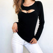 90s Sexy Cutout Top
