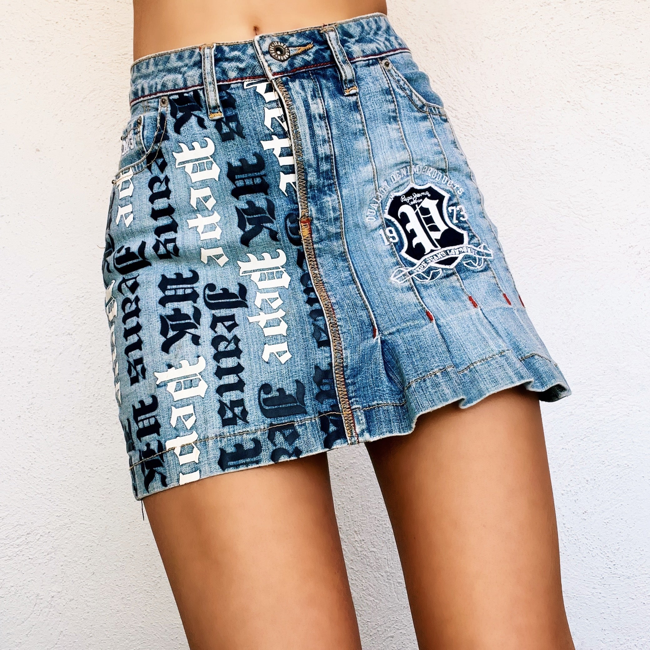 Pepe Jeans Denim Mini Skirt