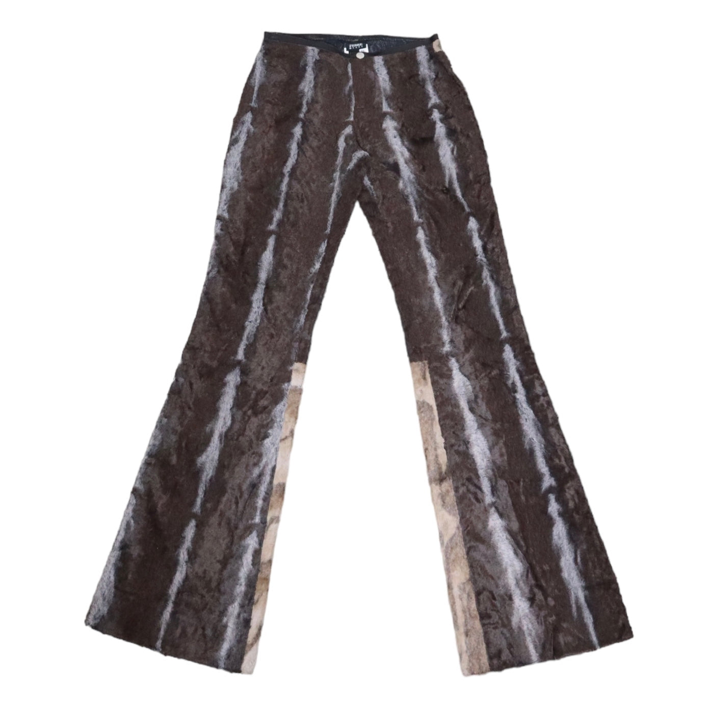 Vintage 90s Gianfranco Ferré Faux Fur Pants (XS)