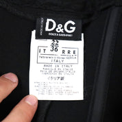 D&G Sexy Black Bustier Dress (XS)