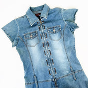 Early 2000s Denim Jumpsuit