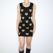 MOSCHINO Teddy Bear Knit Dress (M)