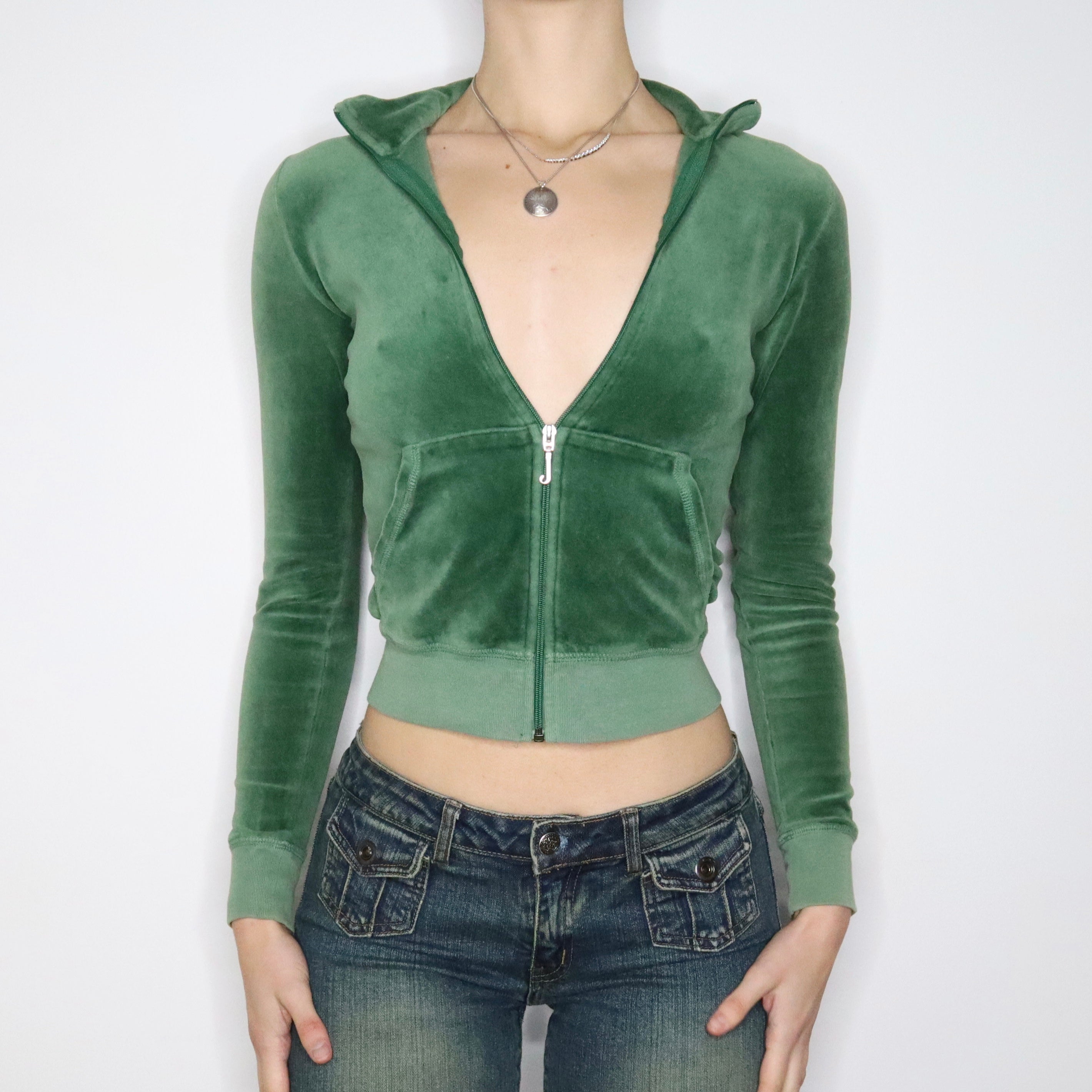 Y2K JUICY COUTURE Zip Up Jacket (XS)