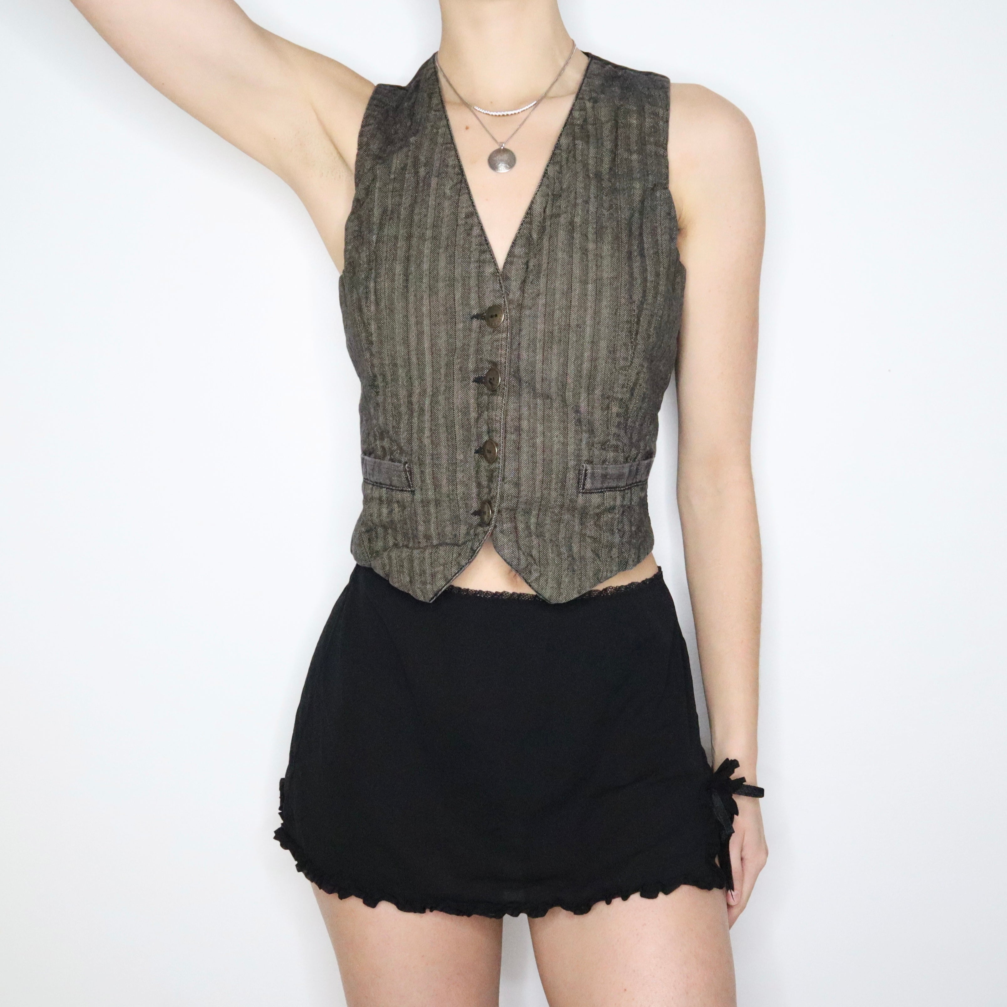 90s MISS SIXTY Waistcoat Vest (M)