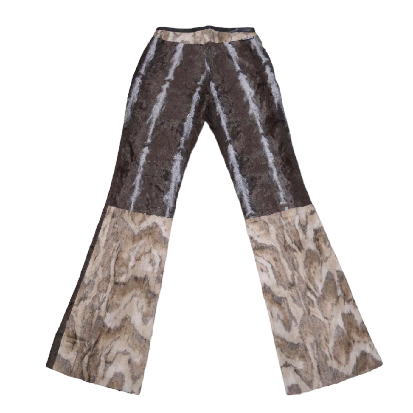 Vintage 90s Gianfranco Ferré Faux Fur Pants (XS)