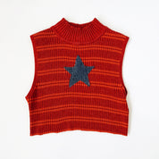 Reworked Star Crop Top