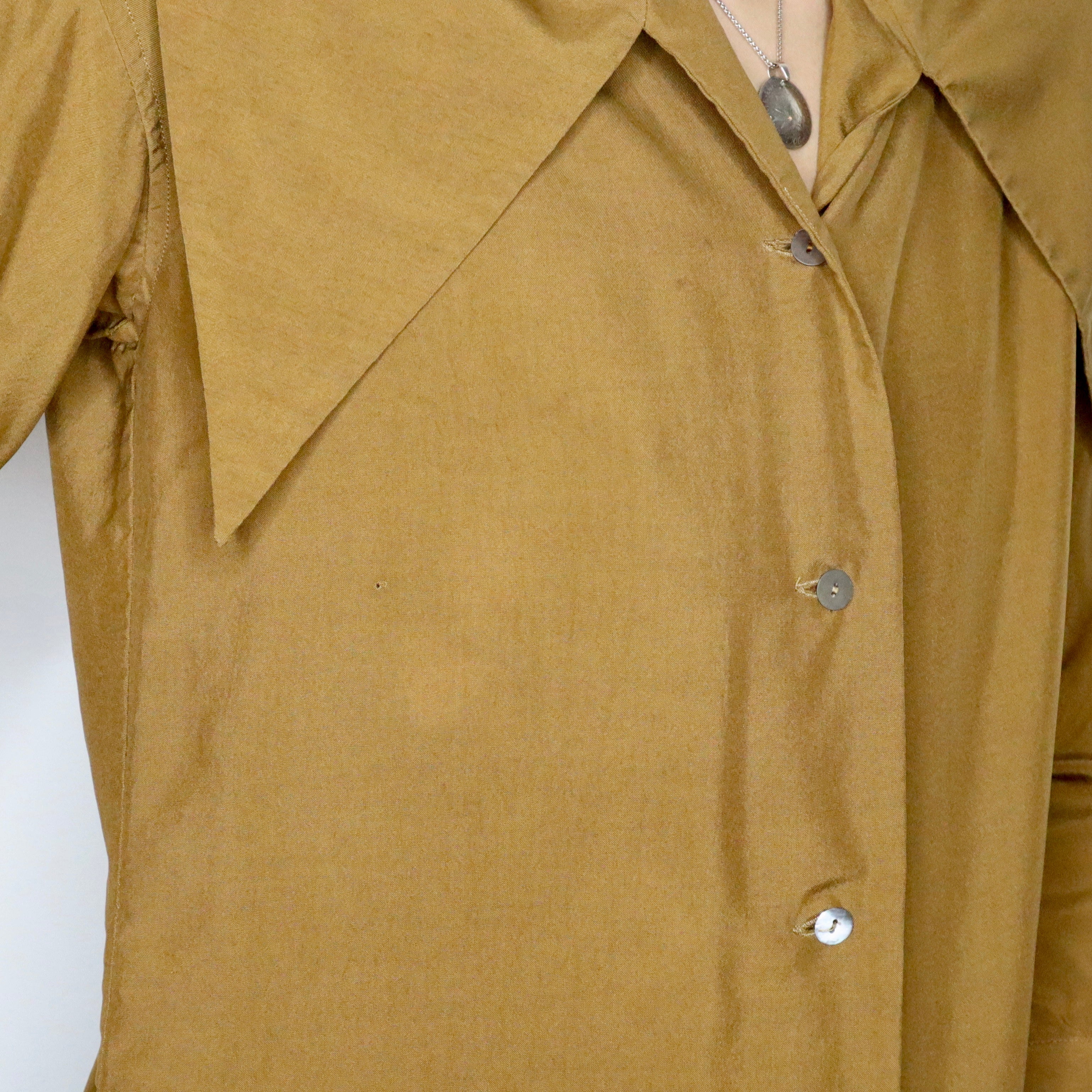 80s ROMEO GIGLI Silk Blouse (M)