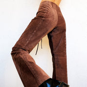 Early 2000s Genuine Suede Pants
