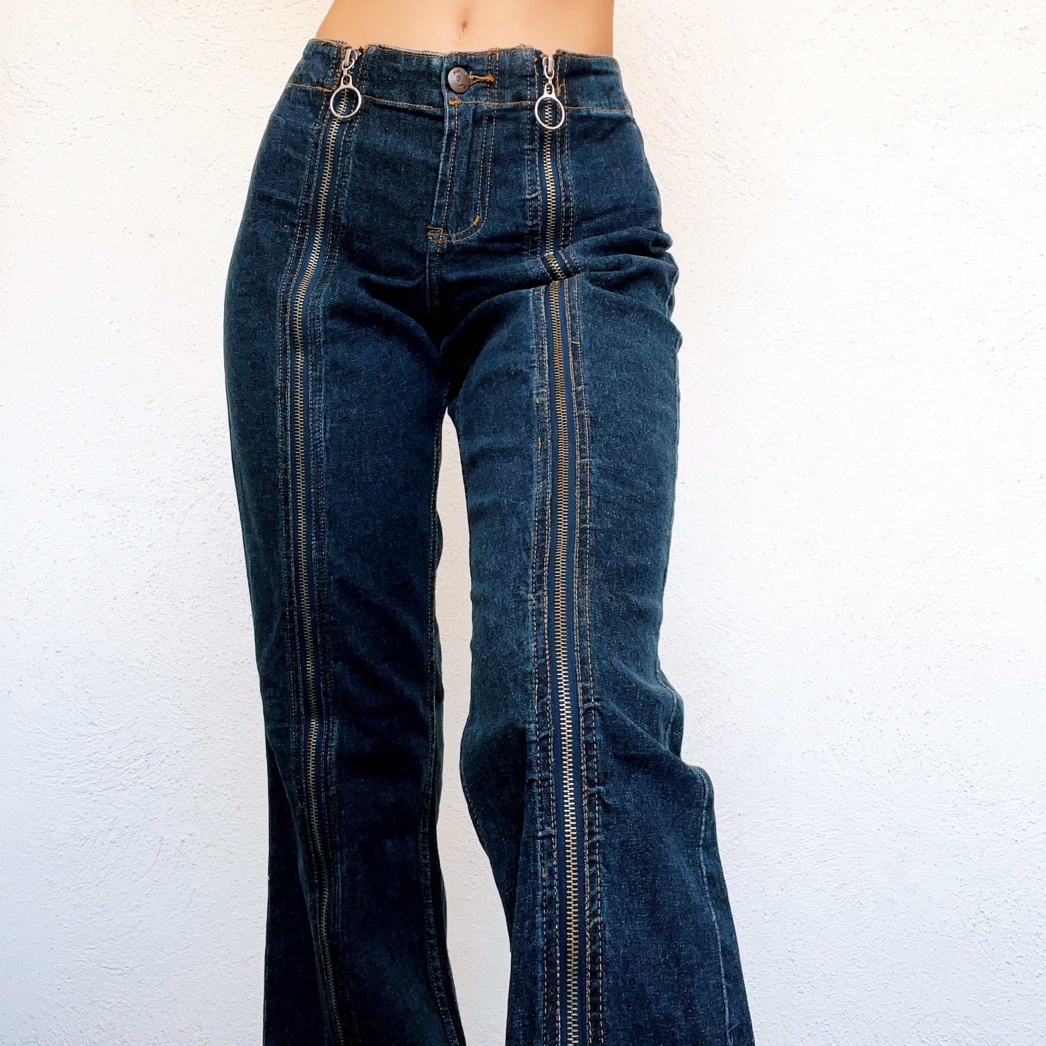 Early 2000s Zipper Jeans