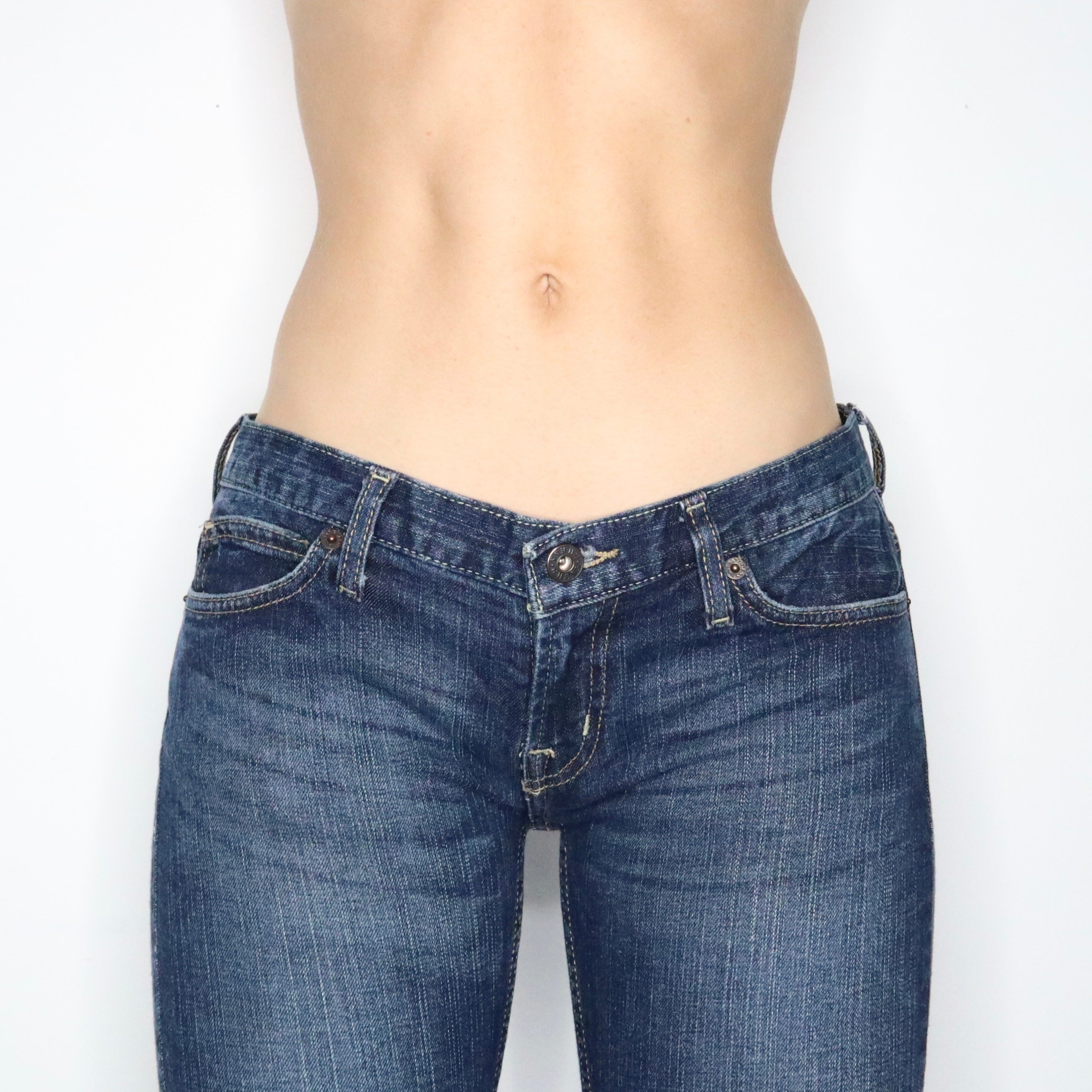 Guess Low Rise Flare Jeans (S-M)