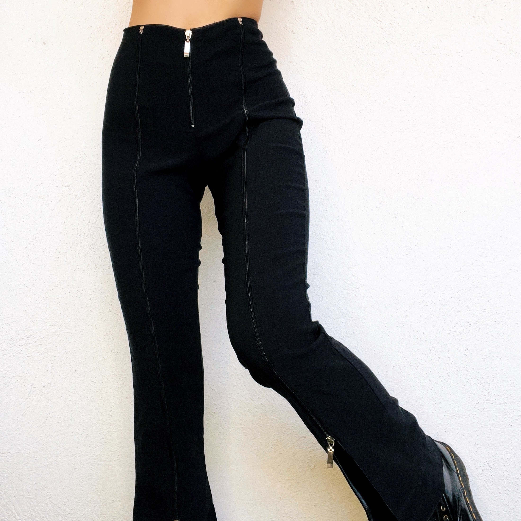 Vintage French Zipper Pants