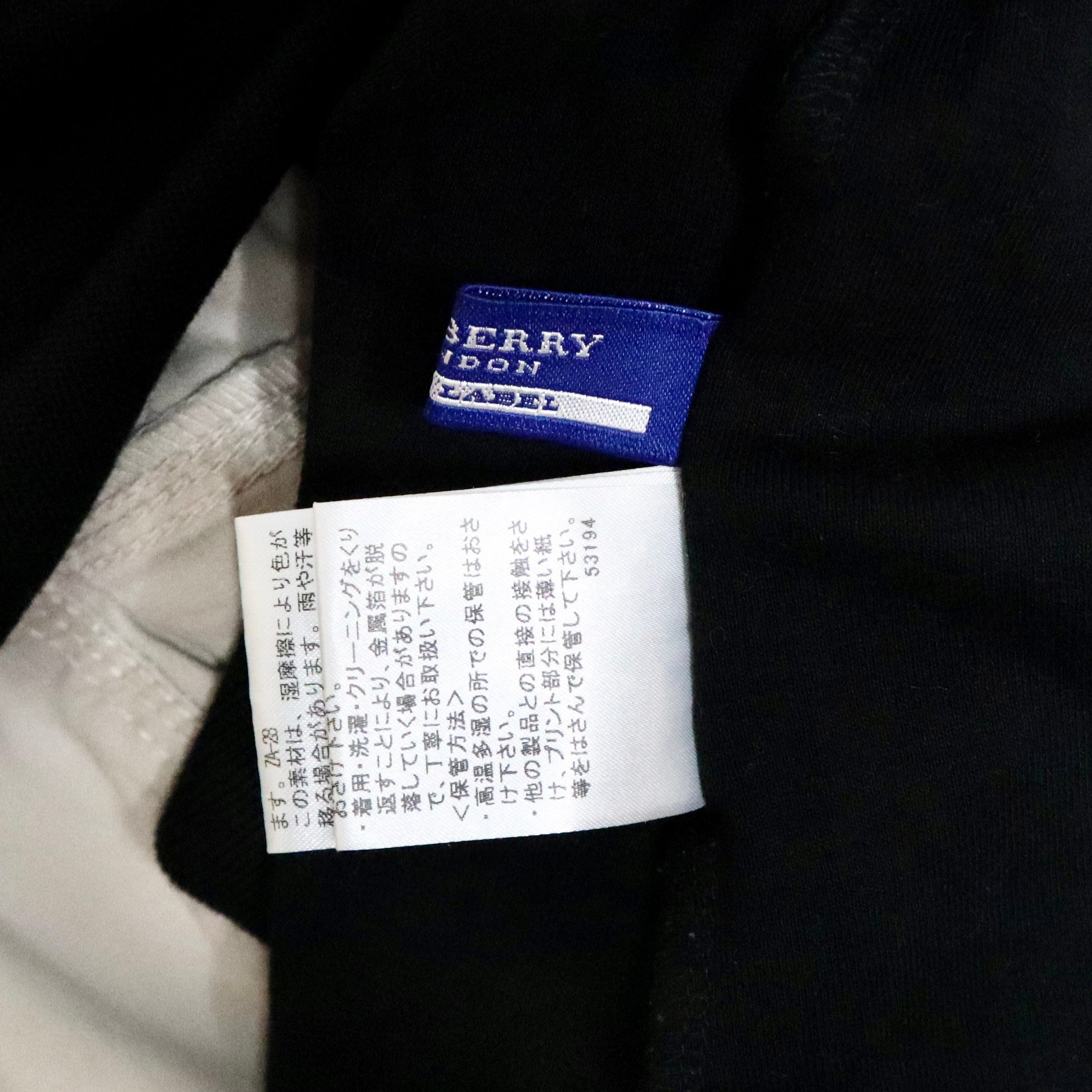 Y2K BURBERRY Black Blouse (S)