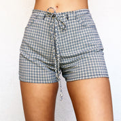 90s Plaid Shorts