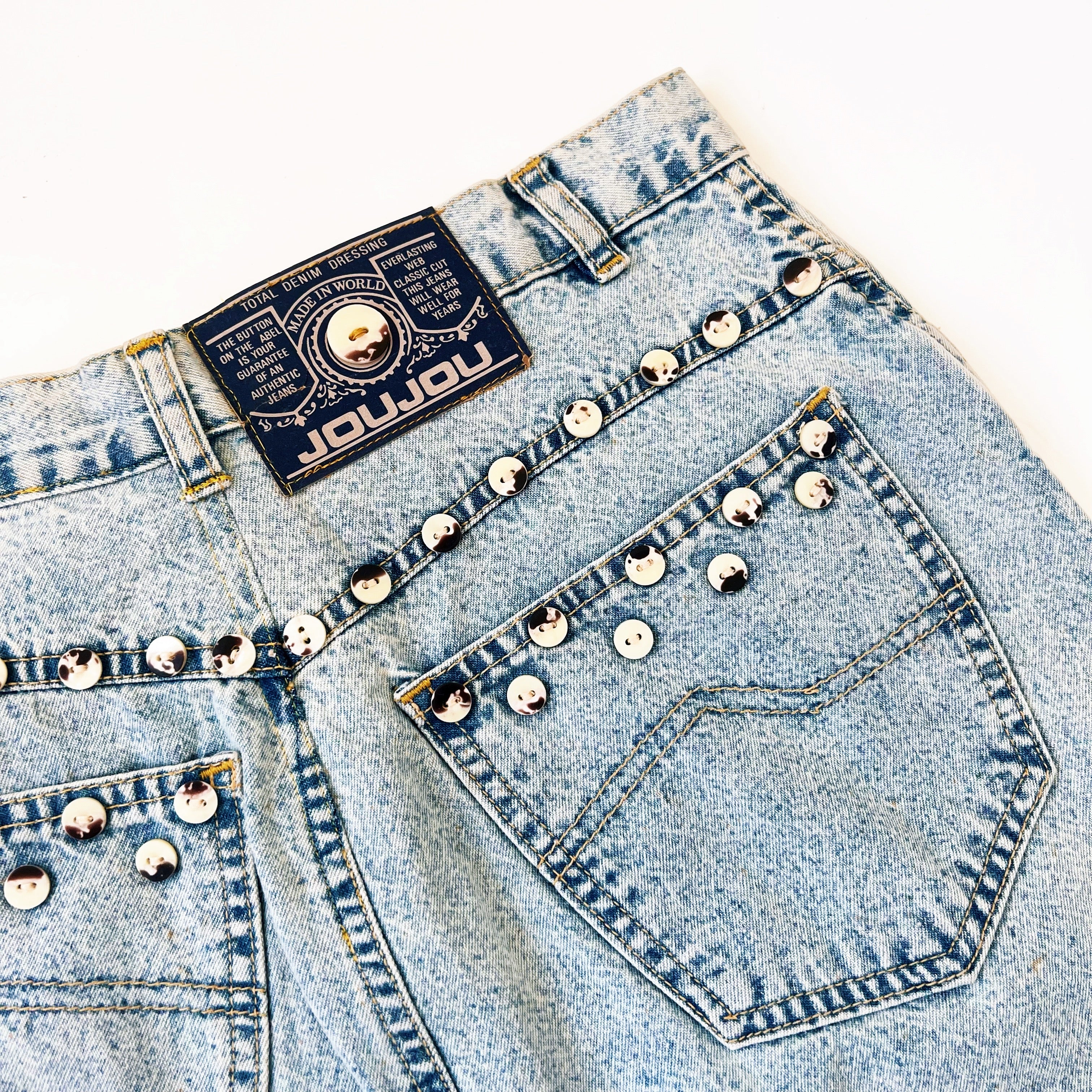 Vintage Jou Jou Denim Skirt