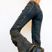 Vintage Ruched Jeans