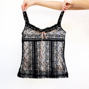 Black Lacy Tank
