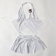 90's 3 piece shimmer club set - s/m