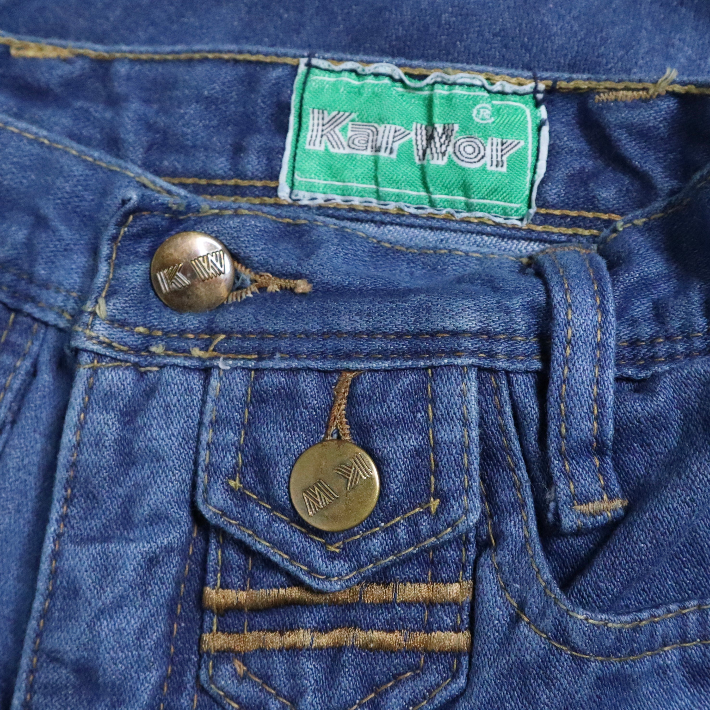 70s Wide Leg Jeans (XXS/XS)