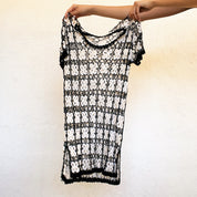 Vintage Sheer Crochet Top
