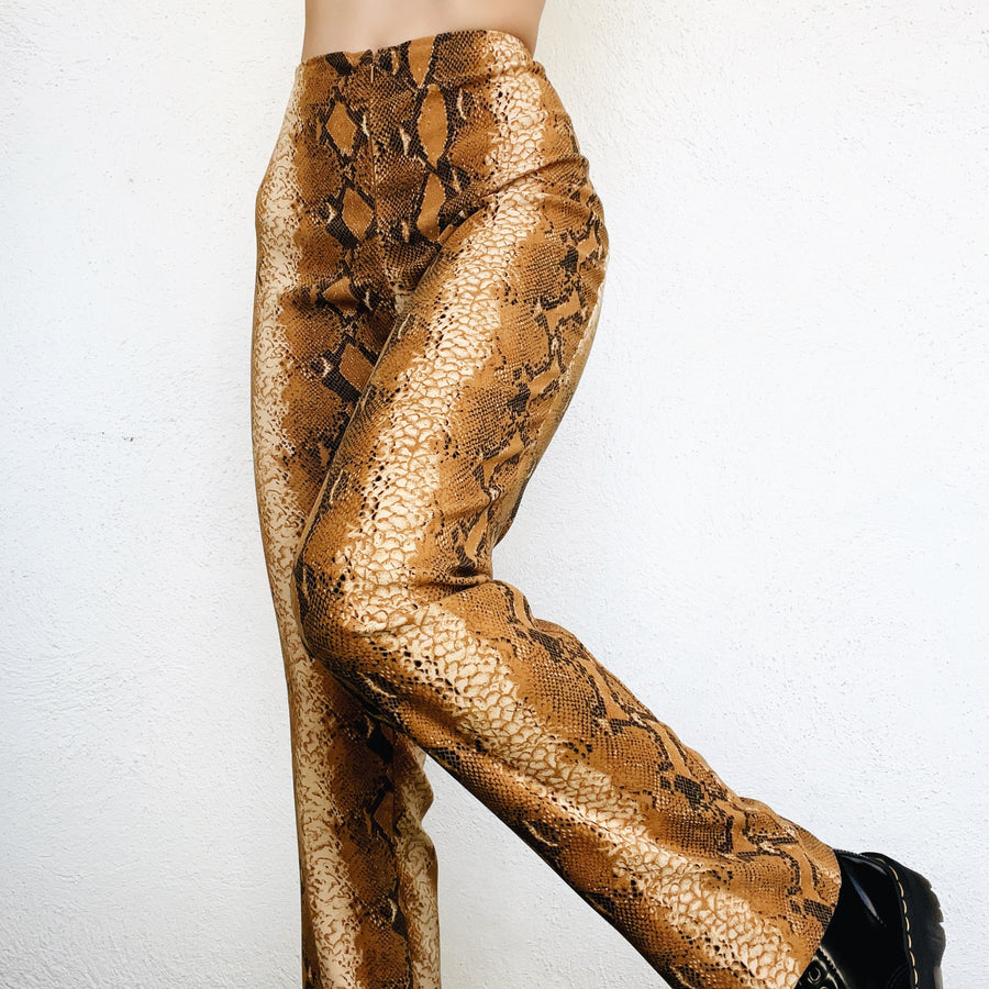 Vintage Snakeskin Pants (M)