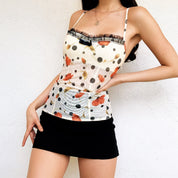 Early 2000s Floral Bustier