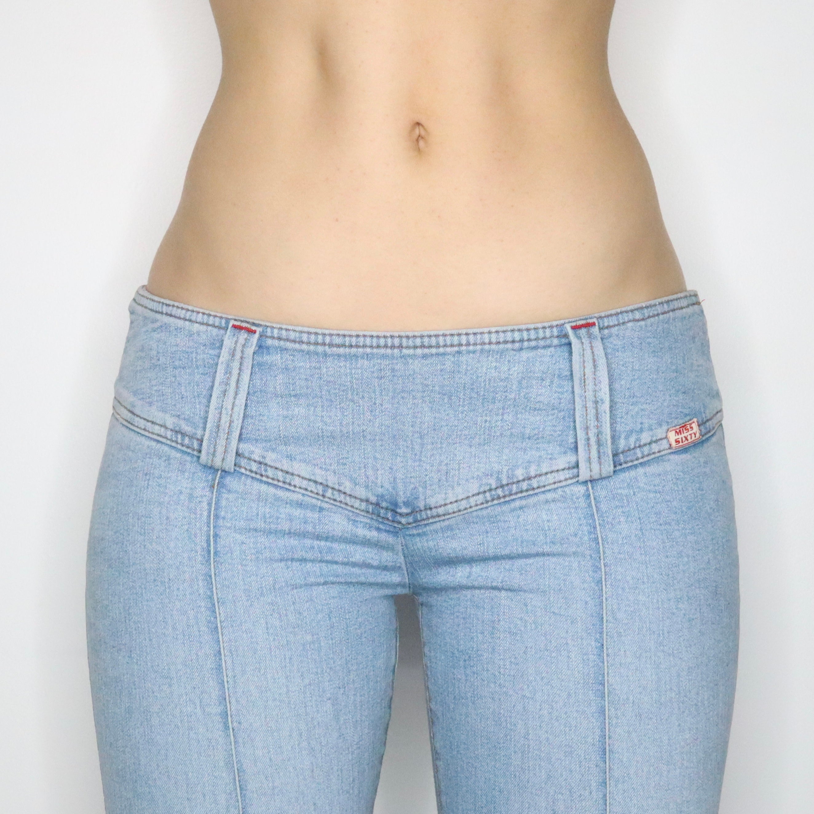 Y2K MISS SIXTY Low Rise Flare Jeans (XS)