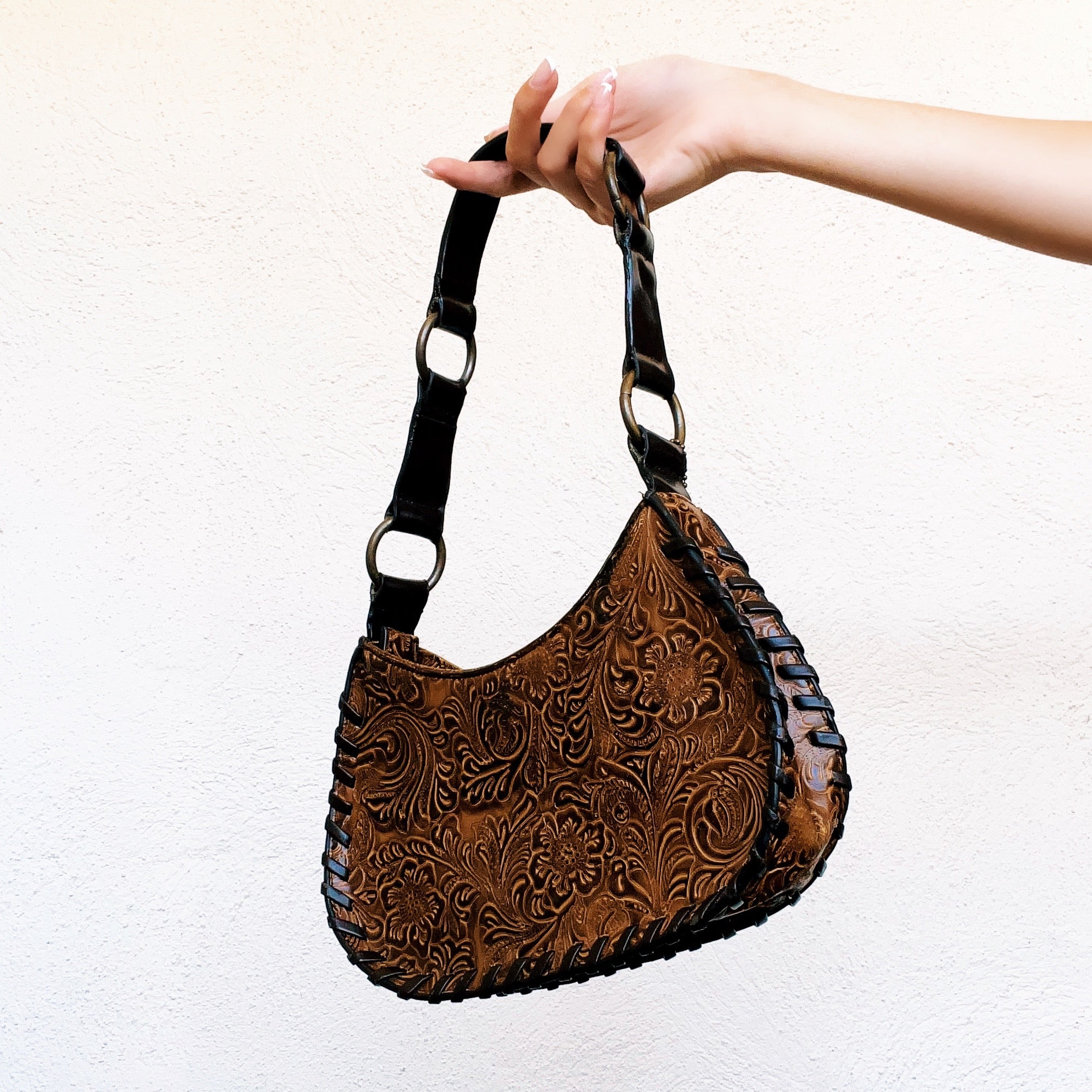 Faux Leather Bongo Purse
